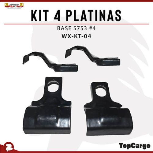 KIT 4 PLATINAS BASE 5753 # 4 PARA COMBINAR