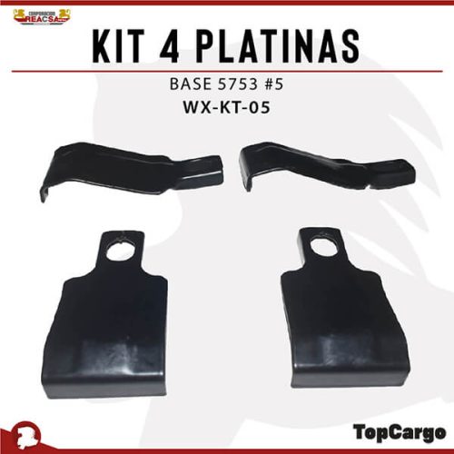 KIT 4 PLATINAS BASE 5753 #5 PARA COMBINAR