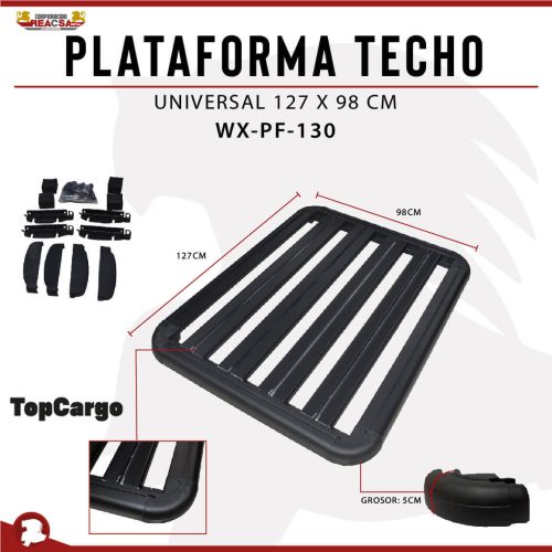 PLATAFORMA TECHO 127*98 CM