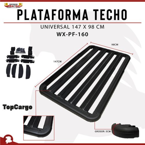 PLATAFORMA TECHO 147*98 CM