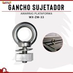 GANCHO SUJETADOR AMARRAS PLATAFORMA