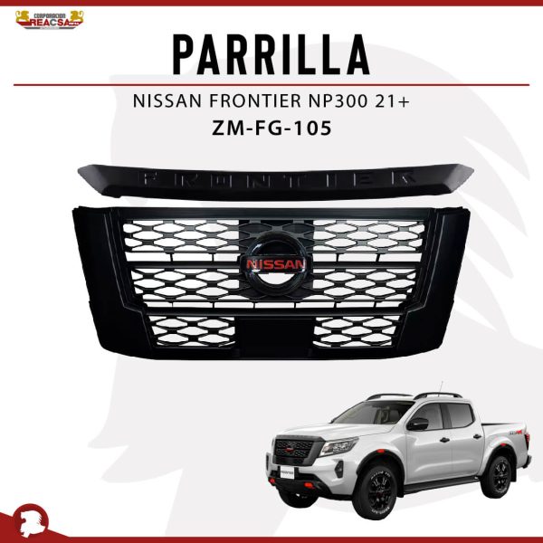 PARRILLA NISSAN FRONTIER NP300 21+