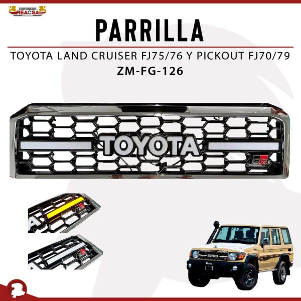 PARRILLA TOYOTA SUV FJ 75 / 76 Y PICKUP FJ 70 / 79