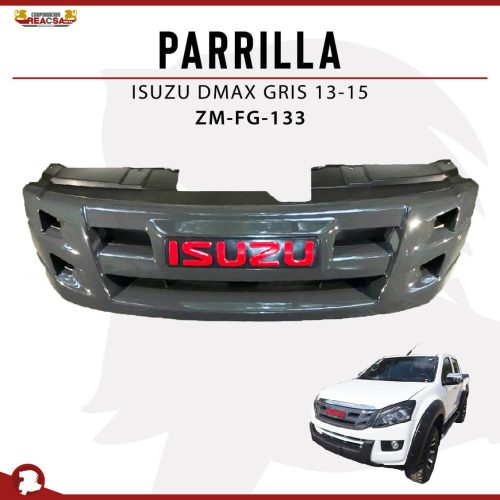 PARRILLA ISUZU DMAX GRIS 13-15