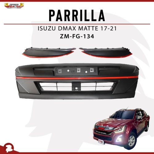 PARRILLA ISUZU DMAX MATTE 17-21