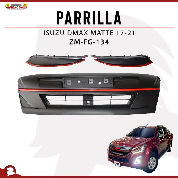 PARRILLA ISUZU DMAX MATTE 17-21