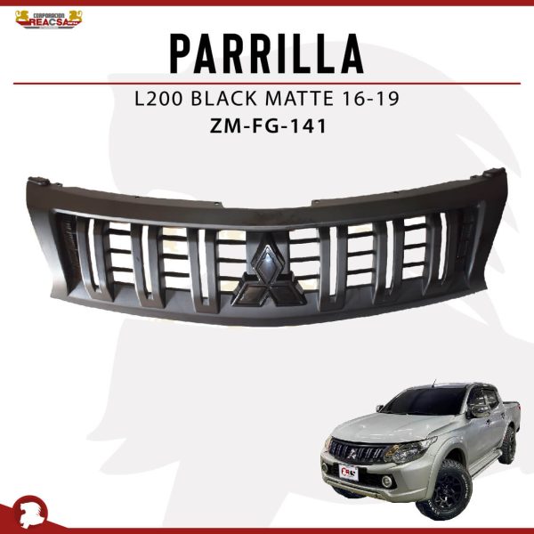 PARRILLA L200 BLACK MATTE 16-19