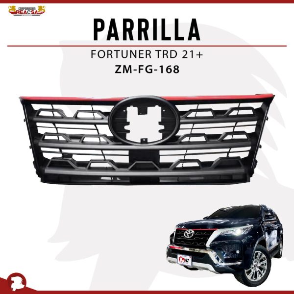 PARRILLA FORTUNER TRD 21+