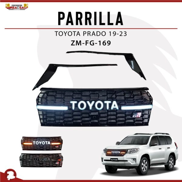 PARRILLA TOYOTA PRADO LC 150 (19-23)