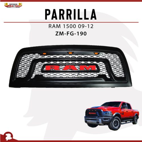 PARRILLA RAM 1500 09-12