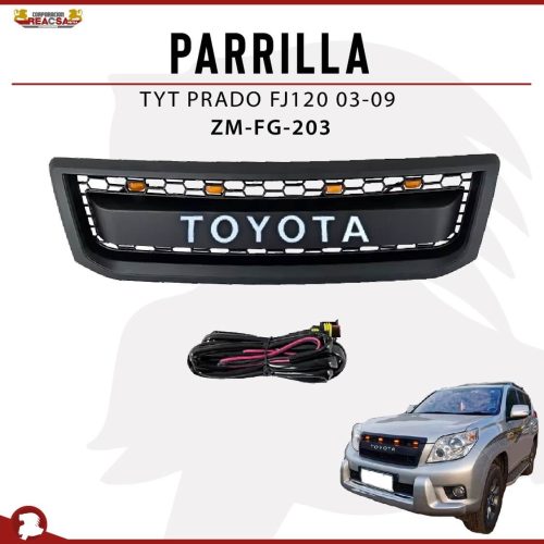 PARRILLA TOYOTA PRADO LC 120 (03-09)