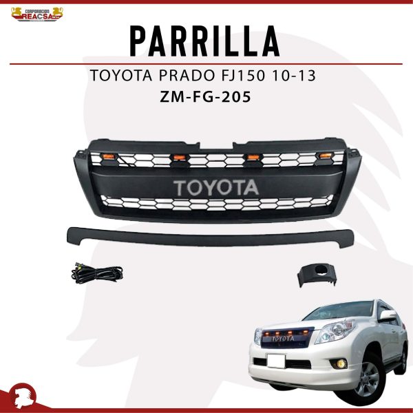PARRILLA TOYOTA PRADO LC 150 (10-13)