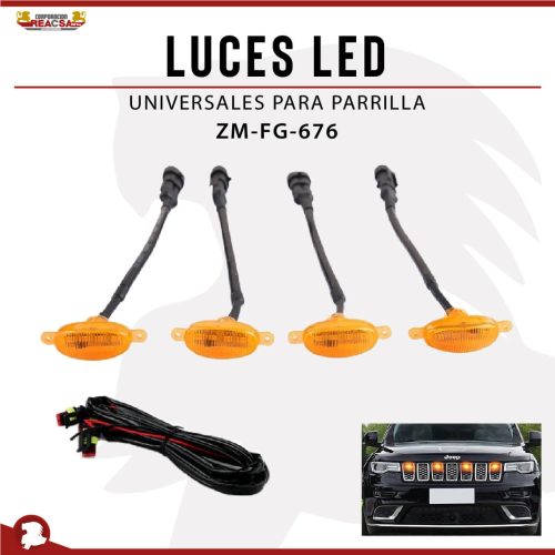 LUCES LED PARRILLA UNIVERSAL YLW