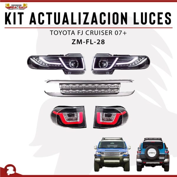 KIT ACTUALIZACION LUCES FJ CRUISER 2007+