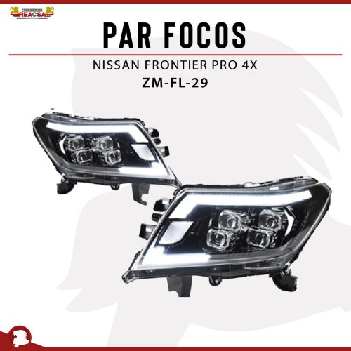 PAR FOCOS NISSAN FRONTIER PRO 4X 16+