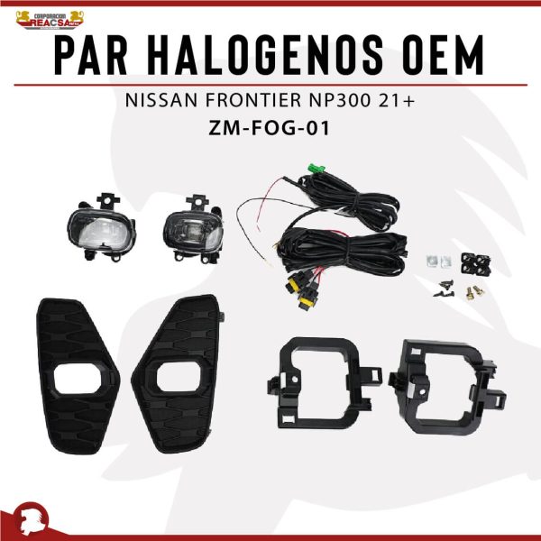 PAR NEBLINERO OEM FRONTIER NP300 21+