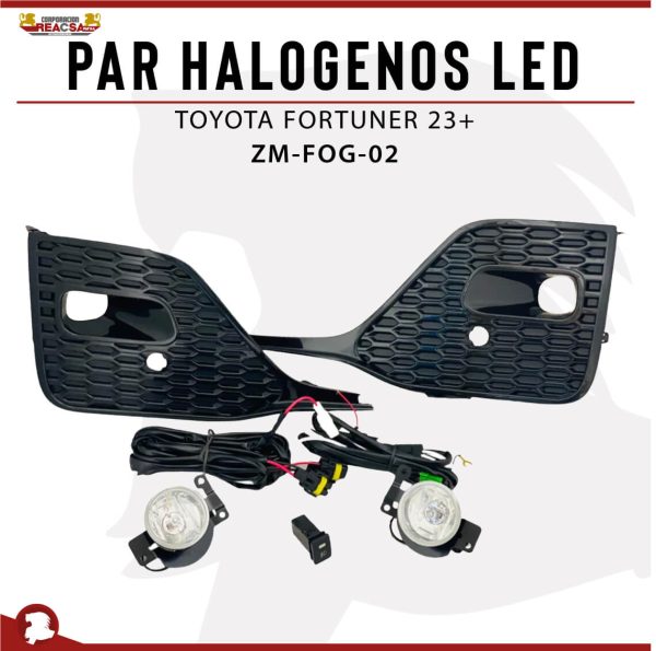 PAR NEBLINERO LED TYT FORTUNER 2023