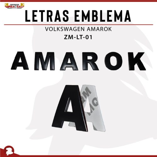 LETRAS EMBLEMA AMAROK