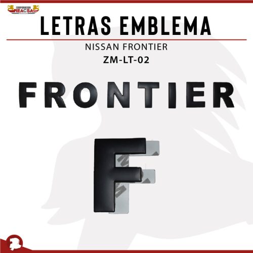LETRAS EMBLEMA FRONTIER