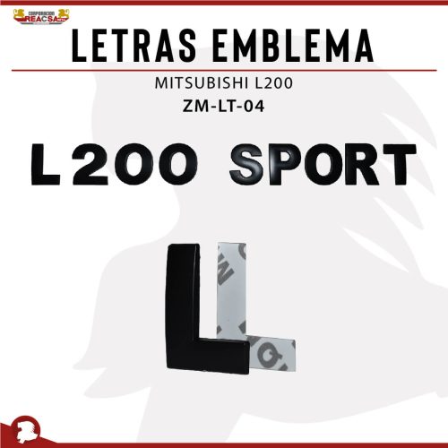LETRAS EMBLEMA L200 SPORT