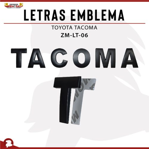 LETRAS EMBLEMA TACOMA