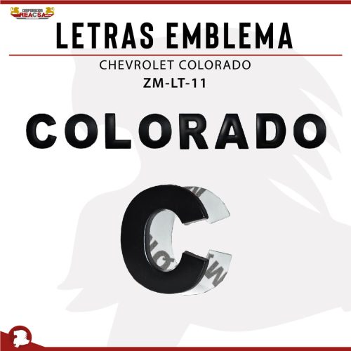 LETRAS EMBLEMA COLORADO