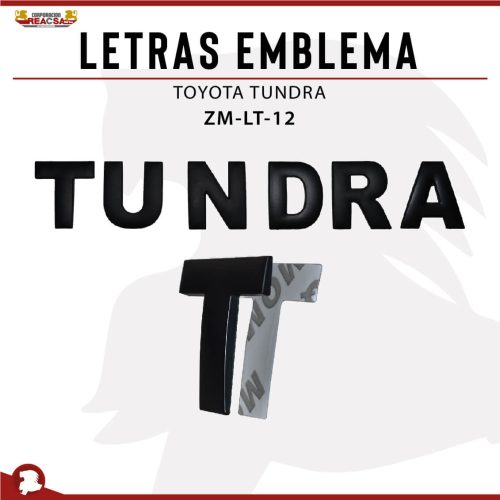 LETRAS EMBLEMA TUNDRA
