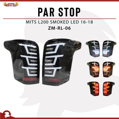PAR STOP MITS L200 SMOKED LED 16-18