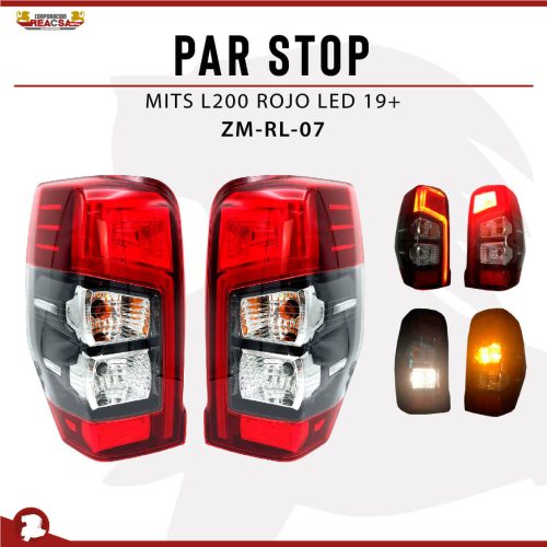 PAR STOP MITS L200 SMOKED LED 19+
