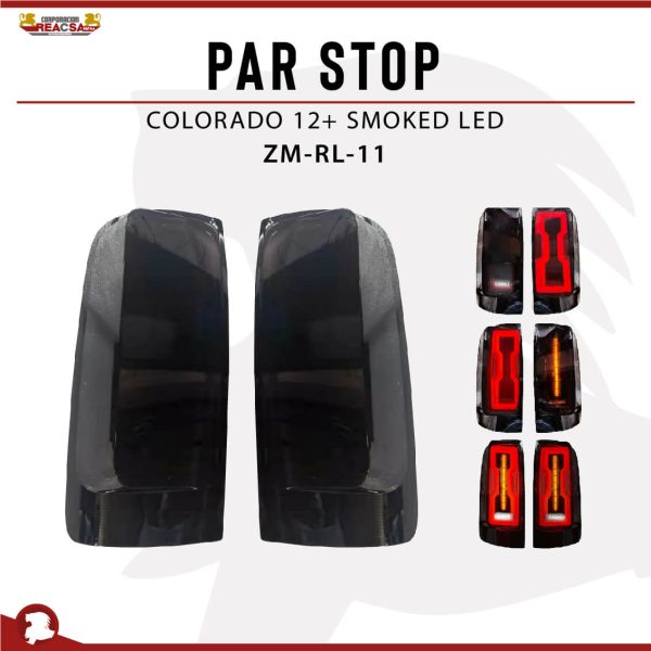 PAR STOP CHEV COLORADO SMOKED LED 12+
