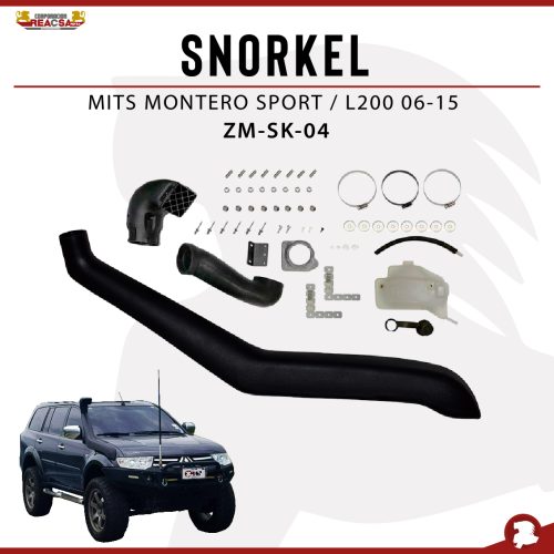 SNORKEL MITS MONTERO SPORT / L200 06-15