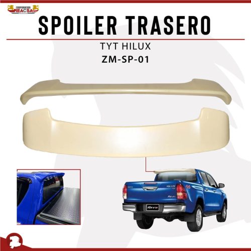 SPOILER TRASERO TYT HILUX 16+