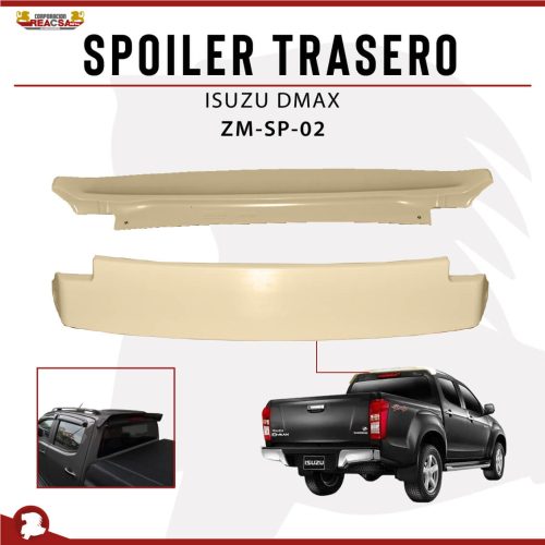 SPOILER TRASERO ISUZU DMAX 16+