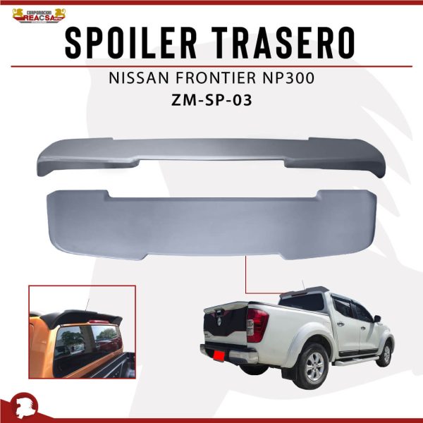 SPOILER TRASERO NISSAN FRONTIER NP300